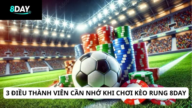 3 điều thành viên cần nhớ khi chơi kèo rung 8DAY