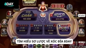 Tìm hiểu sơ lược về xóc đĩa 8DAY