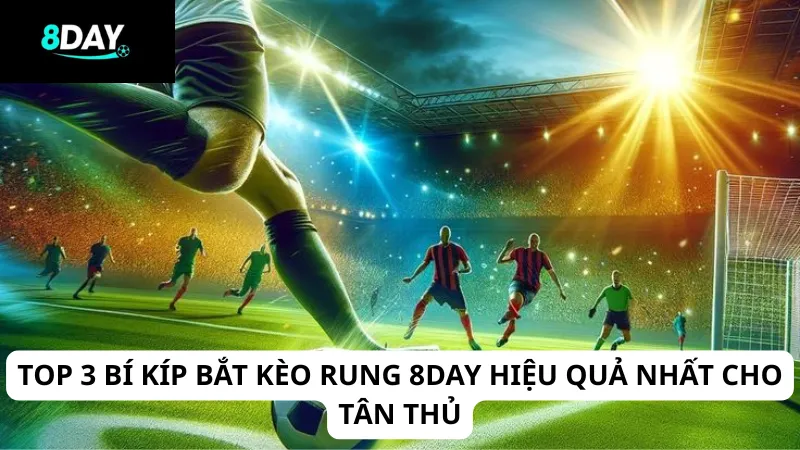 Top 3 bí kíp bắt kèo rung 8DAY hiệu quả nhất cho tân thủ